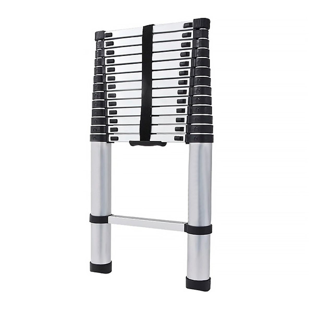 GENERICO - Escalera Aluminio Telescópica 3,8 mt. - JZ380