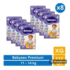 BABYSEC - Pañales Premium XG 112 pañales