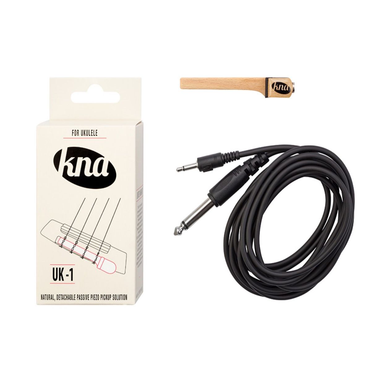 KNA - Pastilla Kna Uk-1 Pickup Mic Piezoeléctrico Para Ukelele