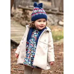 MAYORAL - Vestido Elegante estampado terciopelo bebé
