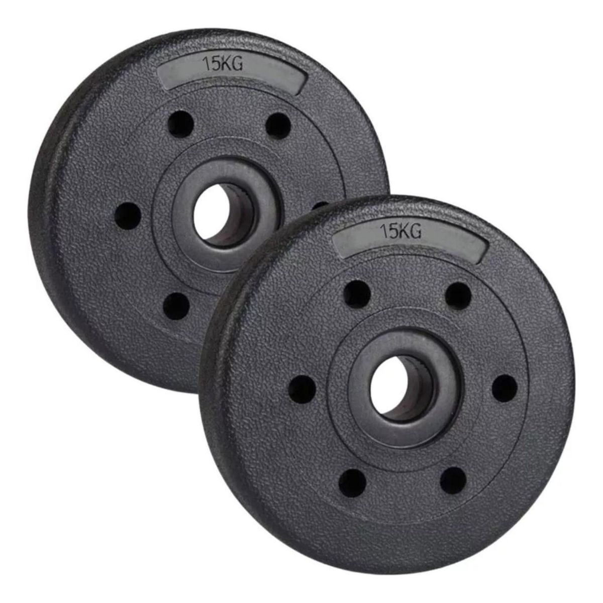 YEP S - Par Discos 15 Kg Pre Olímpicos Total 30 Kg