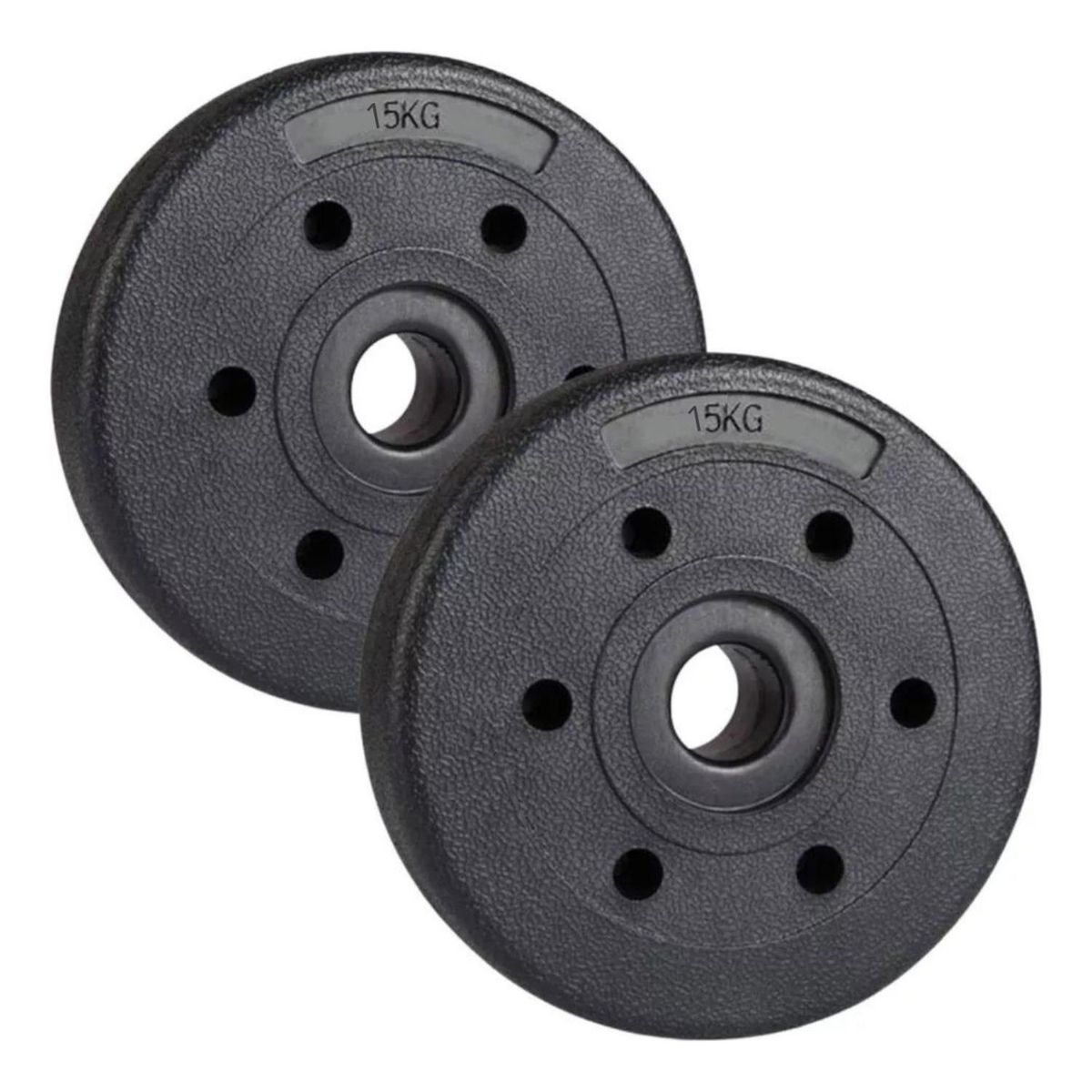 YEP S - Par Discos 15 Kg Pre Olímpicos Total 30 Kg