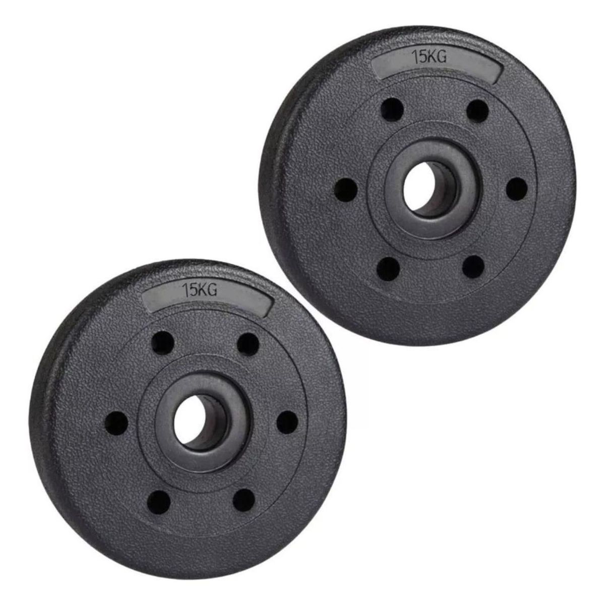 YEP S - Par Discos 15 Kg Pre Olímpicos Total 30 Kg