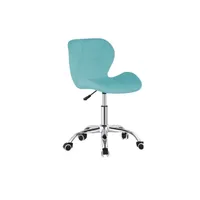 Silla Escritorio Mariposa Acolchada Menta