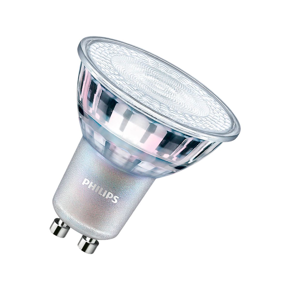 PHILIPS - KIT 5 AMPOLLETAS GU10 PHILIPS 5W LUZ CÁLIDA GRIS