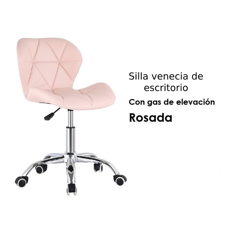 GENERICO - Silla Escritorio Mariposa Rosa
