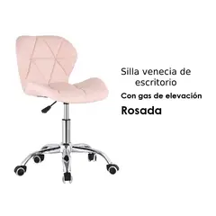 GENERICO - Silla Escritorio Mariposa Rosa