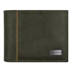 MIURA - Billetera Ciro Cuero Natural Con Protección RFID