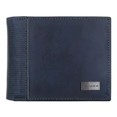 MIURA - Billetera Ciro Cuero Natural Con Protección RFID