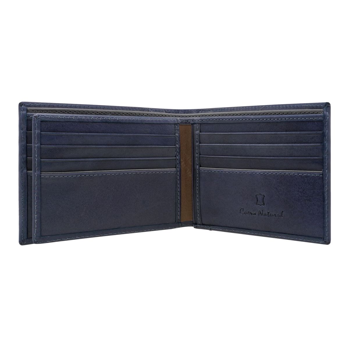 MIURA - Billetera Ciro Miura Cuero Natural Con Protección RFID