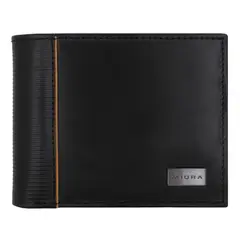 MIURA - Billetera Ciro Cuero Natural Con Protección RFID