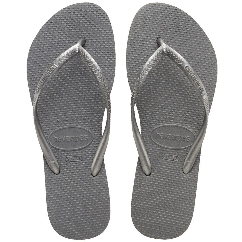 HAVAIANAS - Sandalia Mujer Slim Gris Havaianas