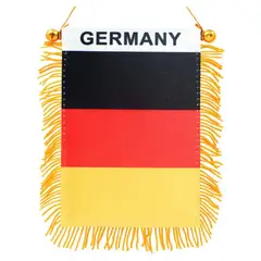 GENERICO - Bandera de Alemania para vidrio o ventanas 13x18cm