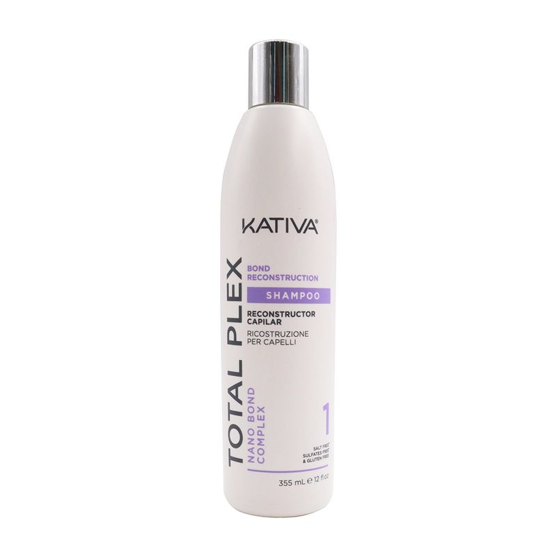 KATIVA - Shampoo de reconstrucción capilar Total Plex Kativa 355ml.