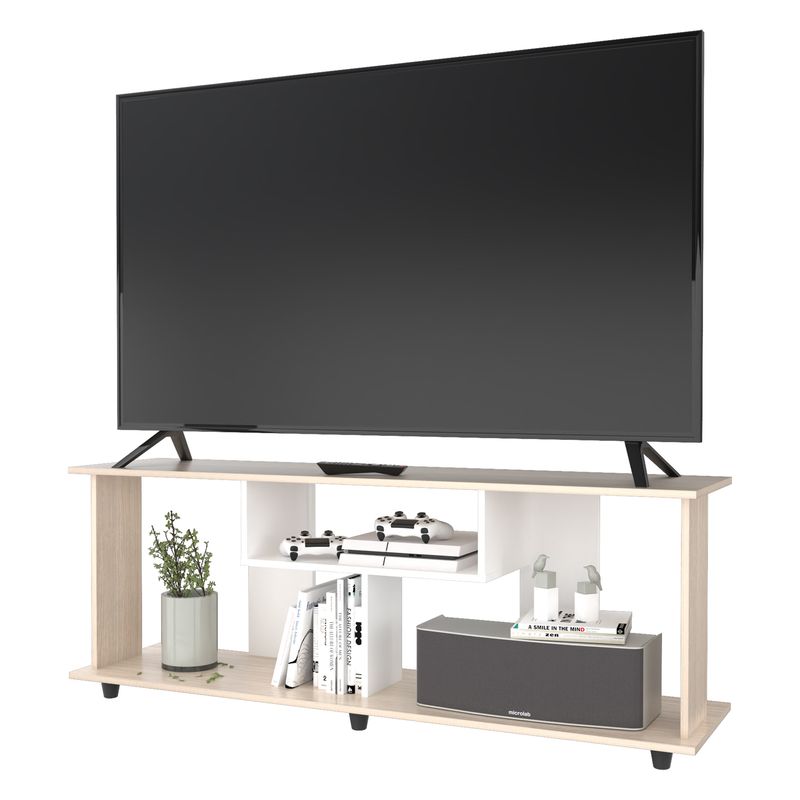 INVAL - Rack  TV 65" Arena-Blanco  56cm X  150 cm X 37,5 cm MTV25119