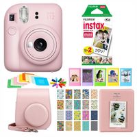 SET COMPLETO CÁMARA INSTAX MINI 12 +20 PELÍCULAS +ACCESORIOS
