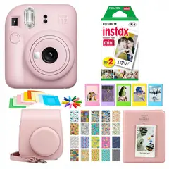 FUJIFILM - SET COMPLETO CÁMARA INSTAX MINI 12 +20 PELÍCULAS +ACCESORIOS