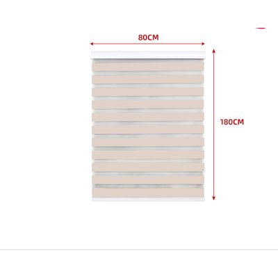 Imagen 2 del producto Cortina Roller Duo Black-Out Beige 80X180CM