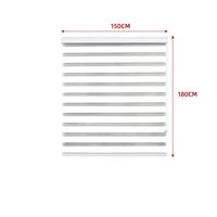 Cortina Roller Duo Black-Out Blanco 150X180CM