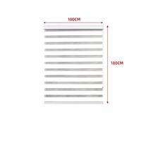 Cortina Rolller Duo Black-Out Blanco 100X180CM