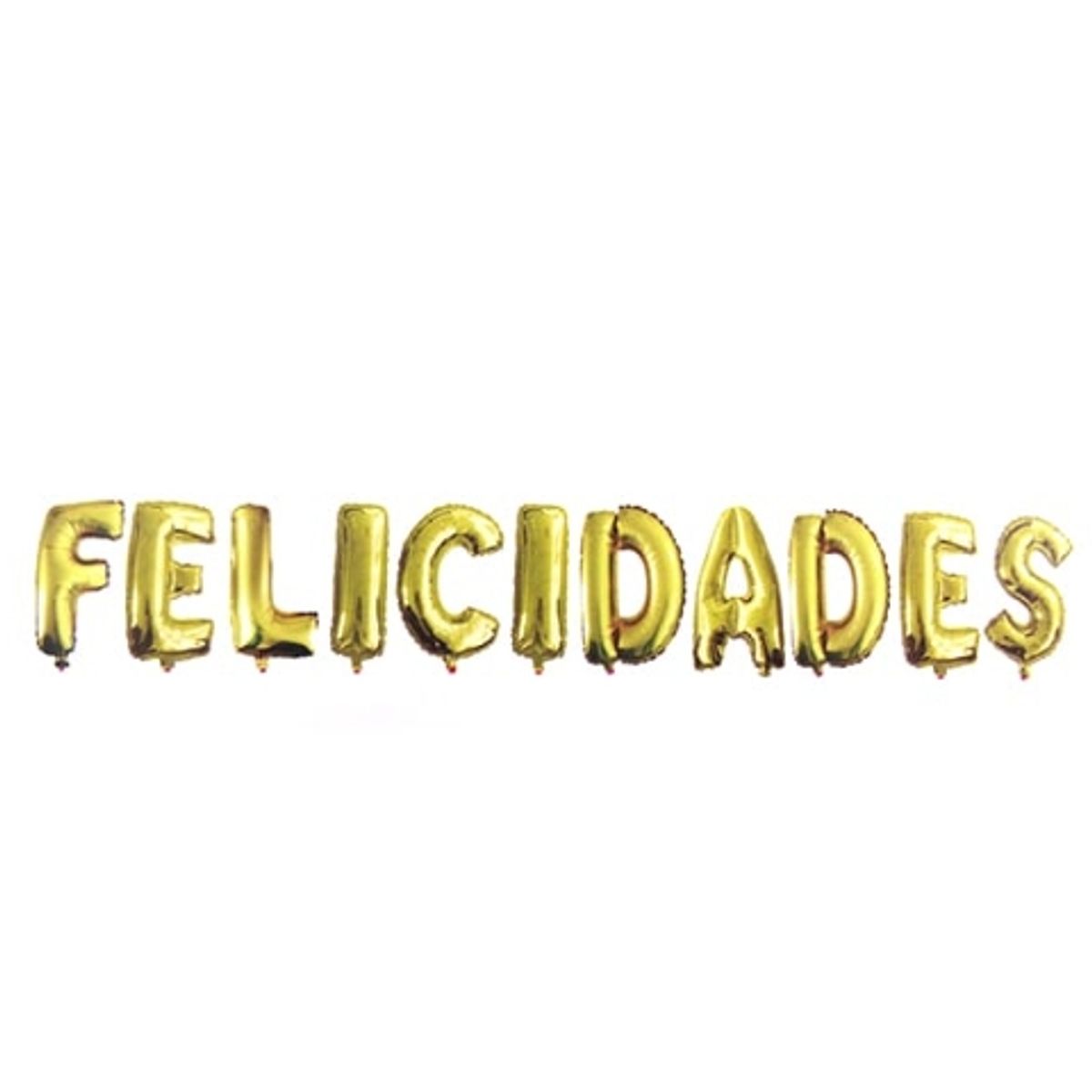 GENERICO - Globo Metalico 16 Felicidades x1 Unidad