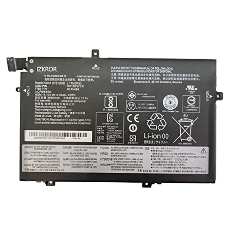 LENOVO - BATERIA LENOVO THINKPAD L480 L490 3C ORIG 01AV463