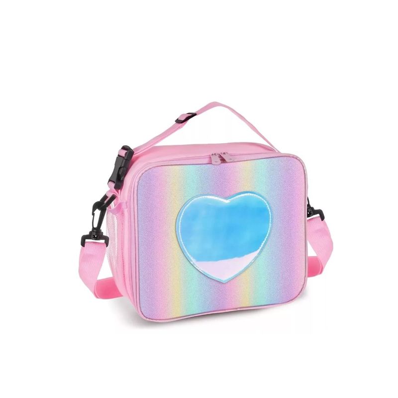 GENERICO - Bolsa Del Almuerzo Niños Lonchera Termica Arco Iris Portátil