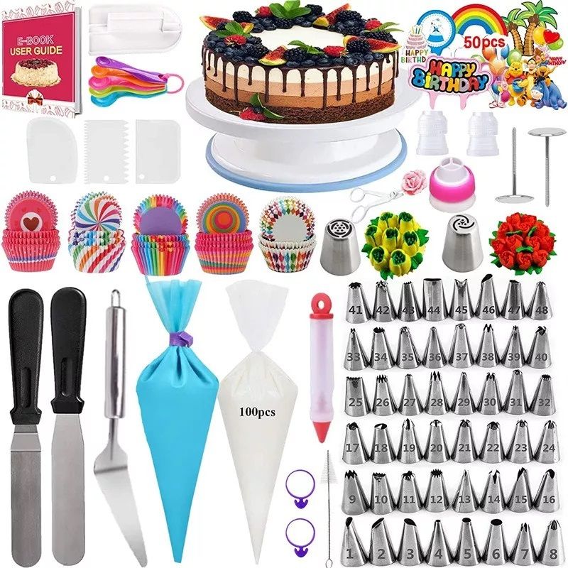 GENERICO - Kit De Decoración De Pasteles Set De Reposteria 322pzs