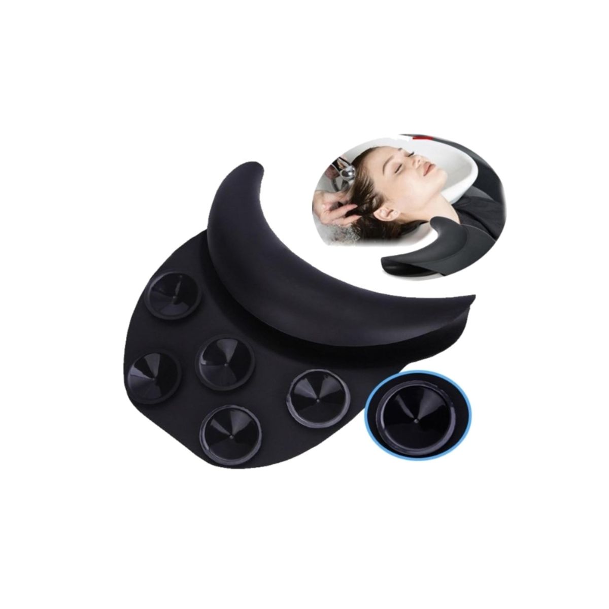 GENERICO - Silicona Para Cuello En Lavapelos Peluquería Grande.