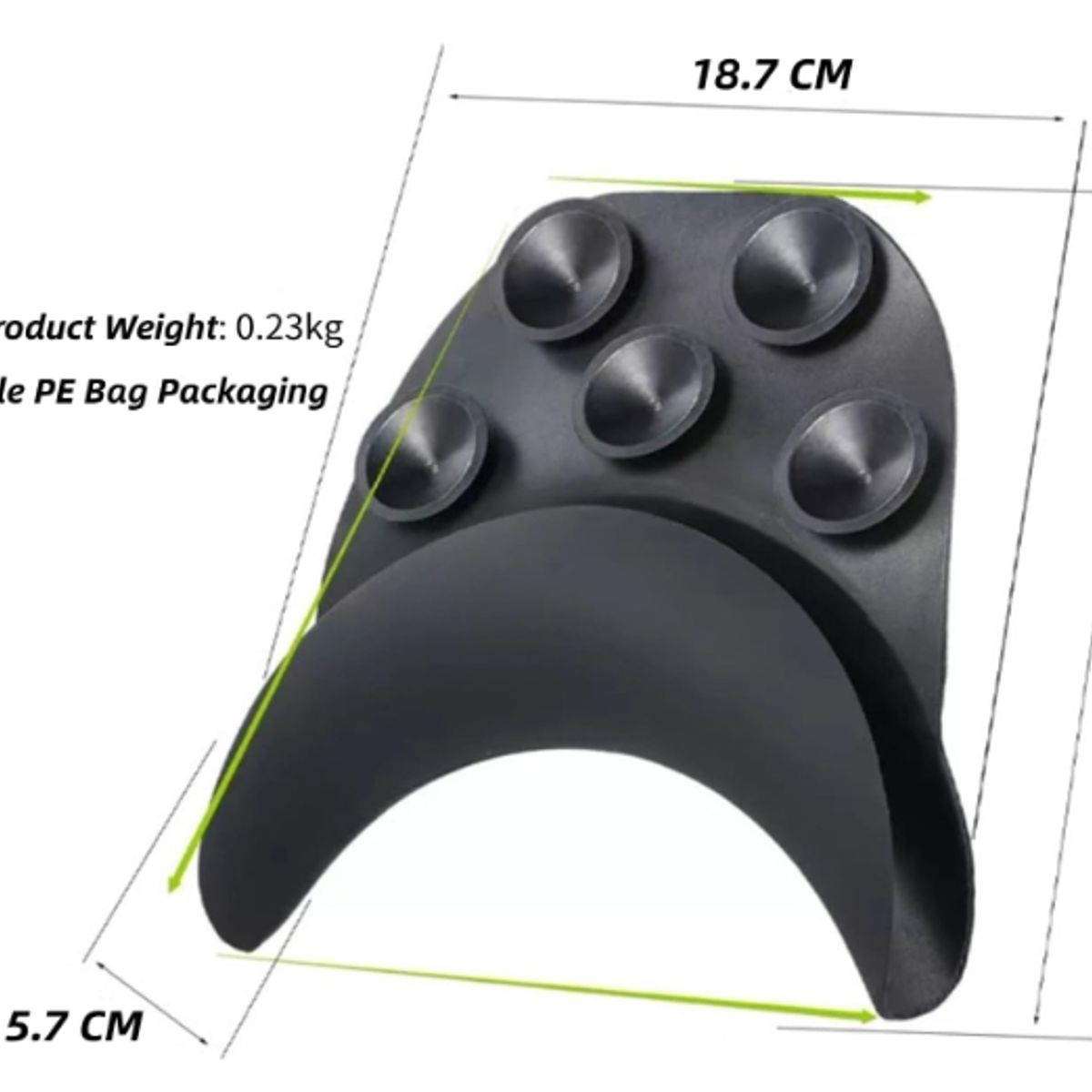 GENERICO - Silicona Para Cuello En Lavapelos Peluquería Grande.