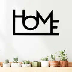 ELAB PROPIA - Cuadro Decorativo Home 54x30cm - Madera Fun Republic
