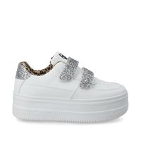 Zapatilla Mujer Blanca Plataforma 38561