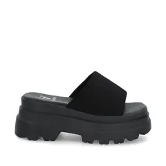 GOTTA - Sandalia Mujer Negra Plataforma 45731