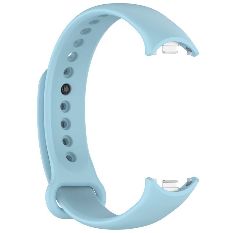 GENERICO - Correa Para Xiaomi Smart Band 8 y 9 Silicona Celeste