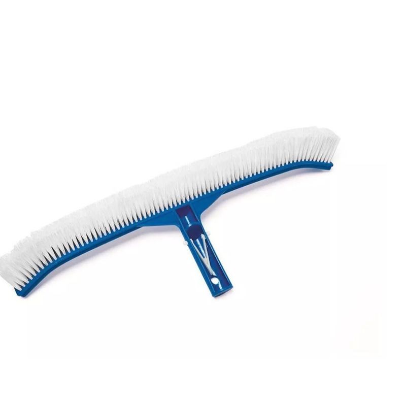 GENERICO - Cepillo Limpia Piscina Curvo 45 Cm Mantencion