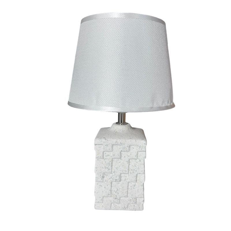 GENERICO - Lampara De Velador Lampara De Mesa Diseño Piedra Tallada