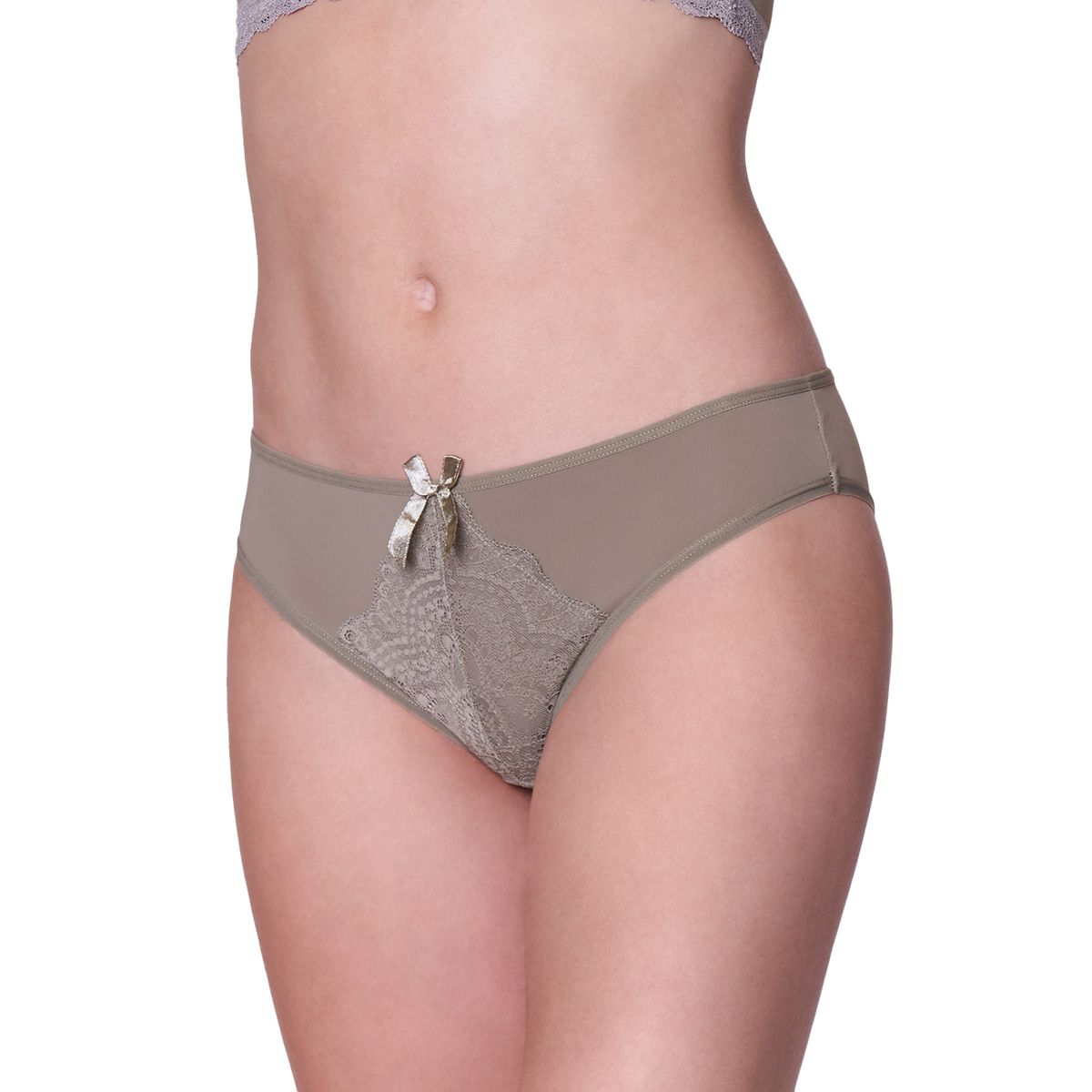 BAZIANI - Calzón Bikini Encaje 20480