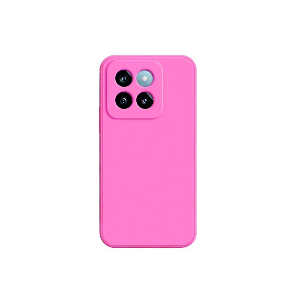JOIGO - Carcasa Para Xiaomi 14 Pro Goma Fucsia