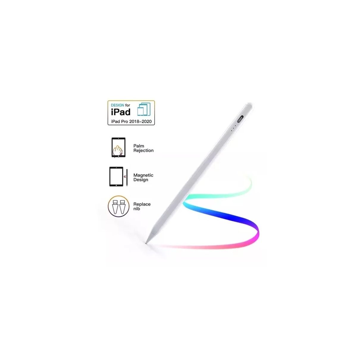 OEM - Lápiz Táctil Para iPad Apple 2018 A 2024 - Active Stylus Pen