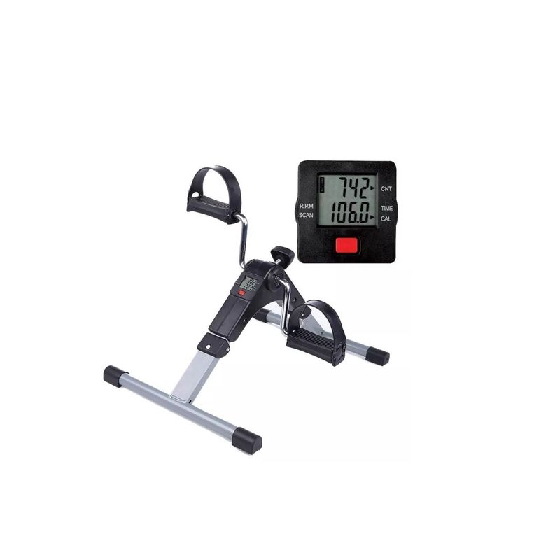 GENERICO - Pedalera Ejercitador Con Pantalla Lcd Rehabilitación