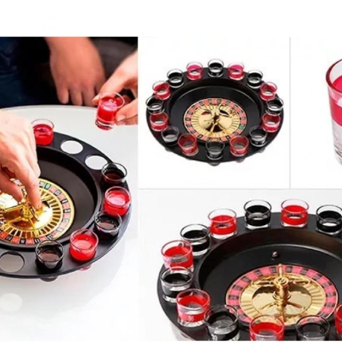 GENERICO - Juego de rueda de ruleta para fiesta