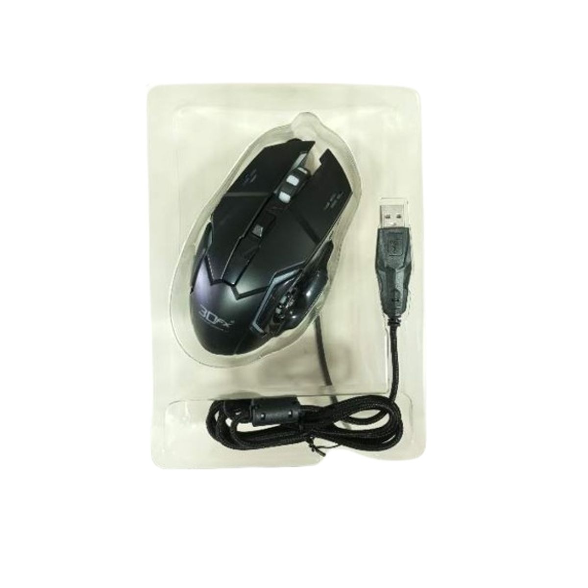 GENERICO - Mouse Gamer 3D FX 7 botones 3200dpi Usb