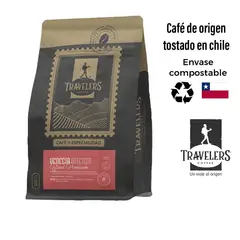 TRAVELERS COFFEE - Café de grano Molido - 1 Kilo - Venecia Intensa