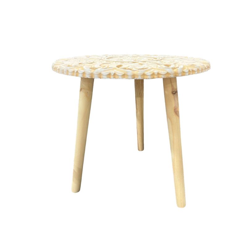 GENERICO - Mesa Lateral Mesa De Centro Decoración Bohemia  40cm