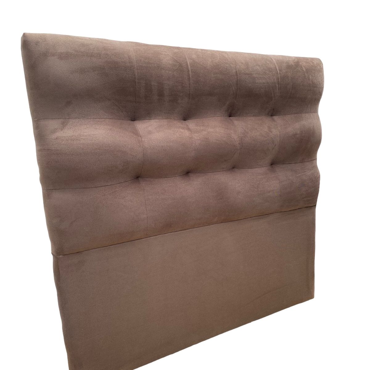 MBC - Respaldo De Cama 1 Plaza Valencia Felpa Café