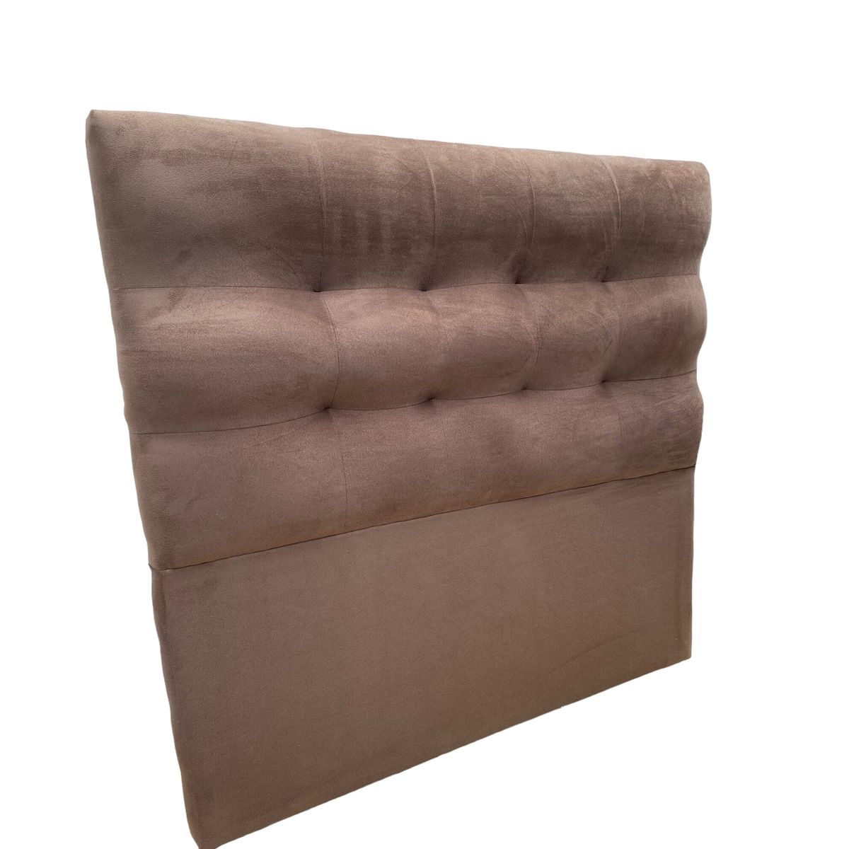 MBC - Respaldo De Cama 1 Plaza Valencia Felpa Café