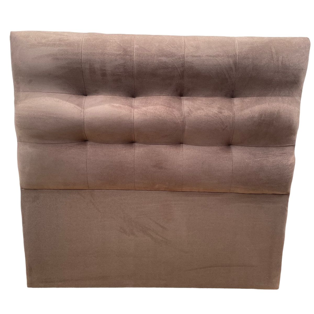 MBC - Respaldo De Cama 1 Plaza Valencia Felpa Café