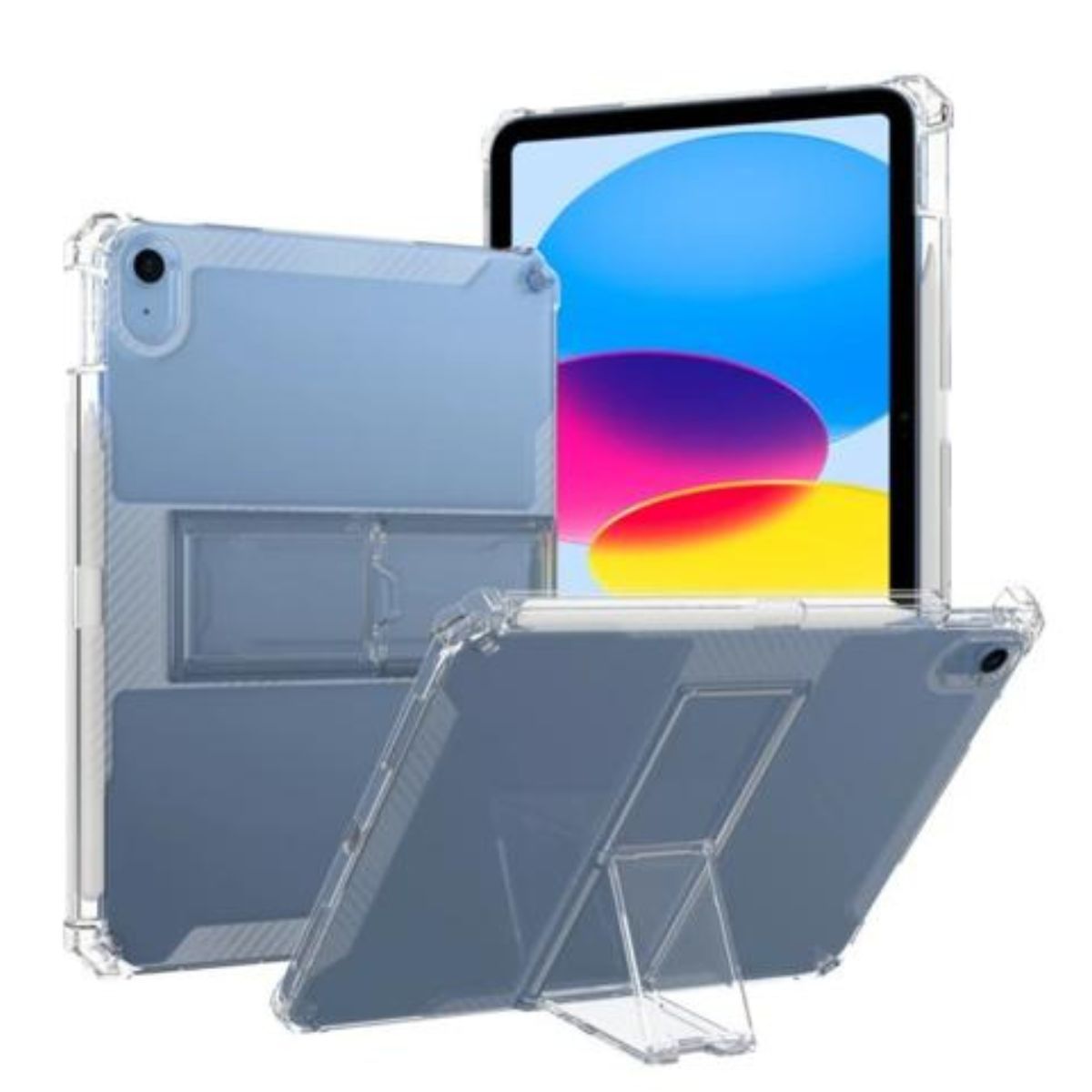 GENERICO - Carcasa Transparente Soporte Ranura Para iPad 10ma Gen 10.9