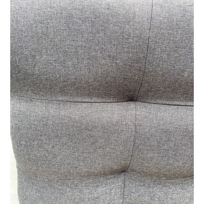 Imagen 2 del producto Respaldo De Cama 1.5 Plaza Valencia Tela Gris Oscuro