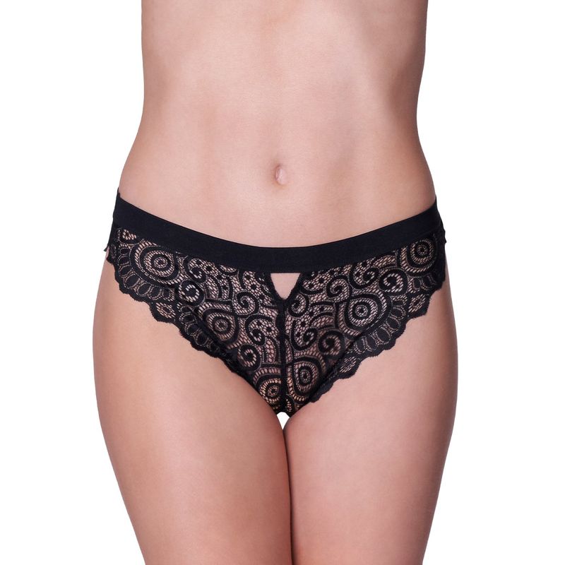 BAZIANI - Calzón Bikini Flores 20482.-